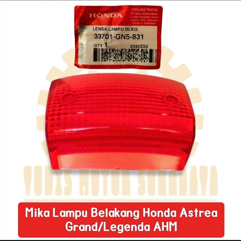 AHM 33701-GN5-831 Mika Kaca Lampu Belakang Astrea Grand,Legenda