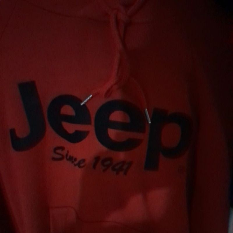 Jeep Hoodie Merah Since 1941