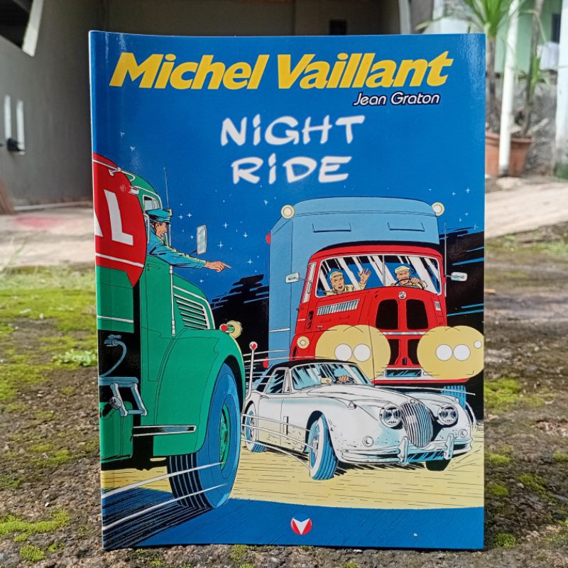 Michel Vaillant Night Ride by Jean Graton (2010) 1st Print Original Elex Media Paperback