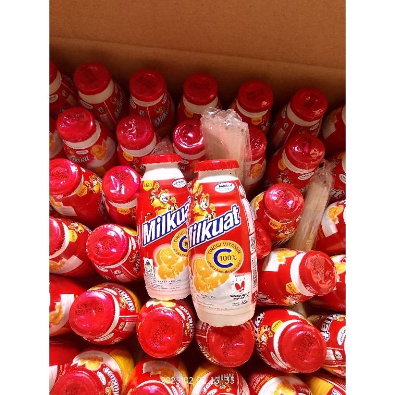 

Susu Milkuat botol kecil 65ml paket @10 pcs