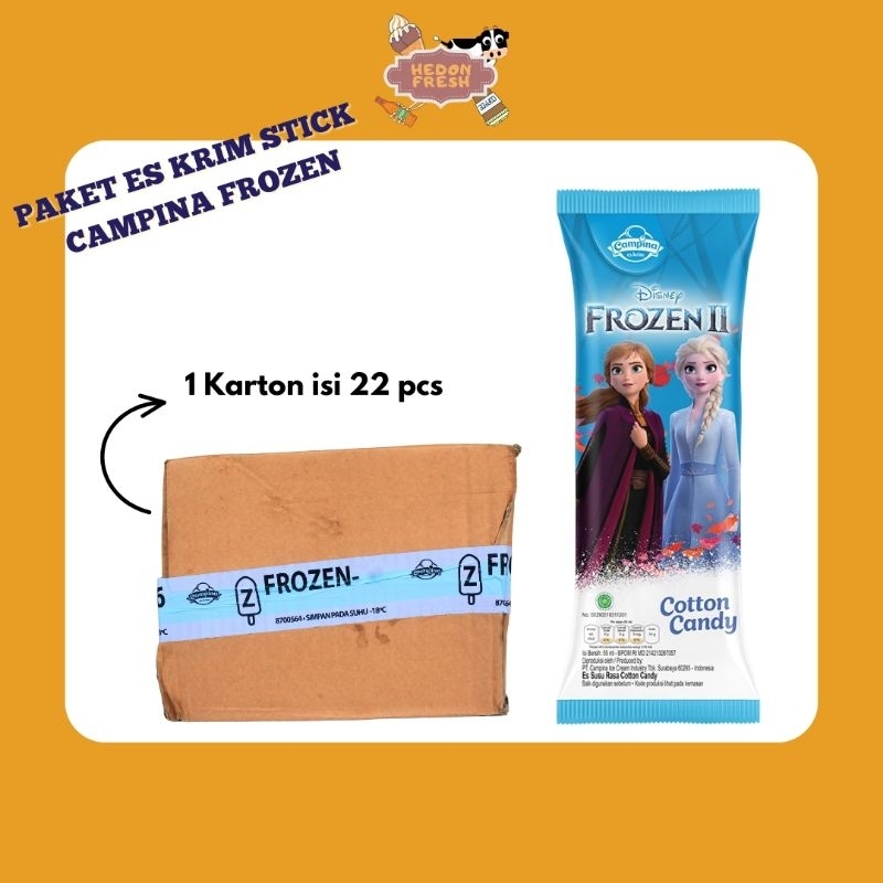 

Paket Es Krim Stick Campina Frozen