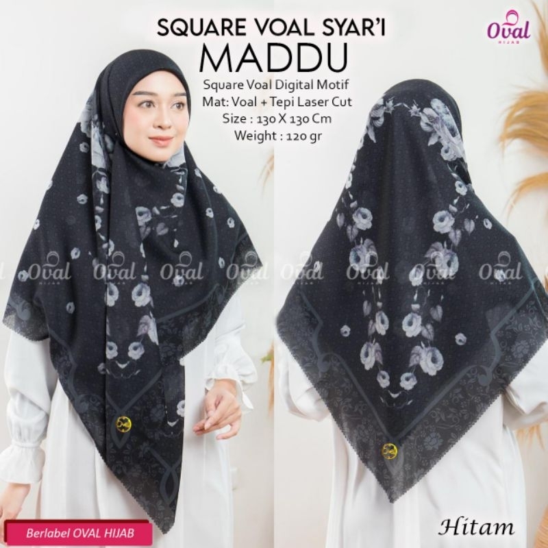 New Arrivals Jilbab Kerudung Khimar Hijab Square Segi Empat Segi Tiga Syar'i Jumbo Katun Voal Motif 