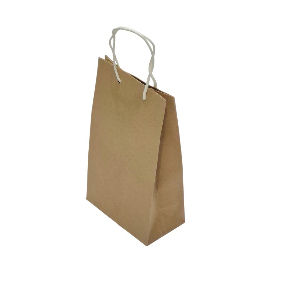 

Paper Bag XS Kraft Polos 15x25x8