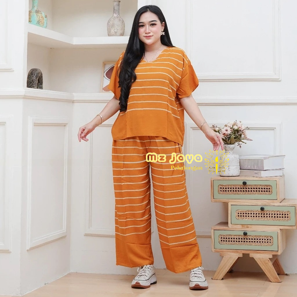 one set setelan rayon jumbo | Pajamas rayon premium | Baju setelan wanita | Baju tidur wanita SETELA