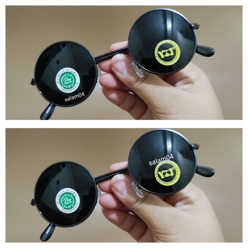 Kacamata bulat boboho jhon lennon / kacamata bulat boboho lensa hitam