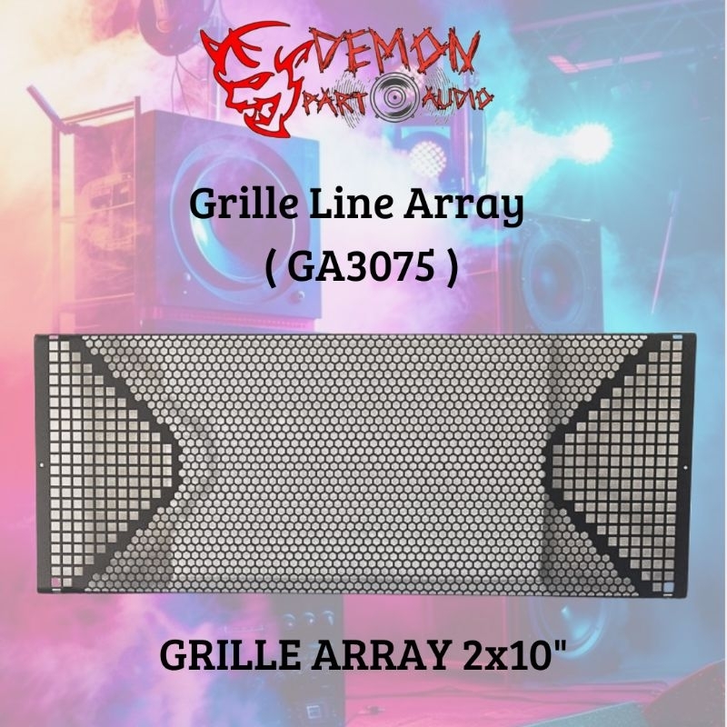 Grille/Ram Speaker Line Array ( GA3075 ) 2×10"