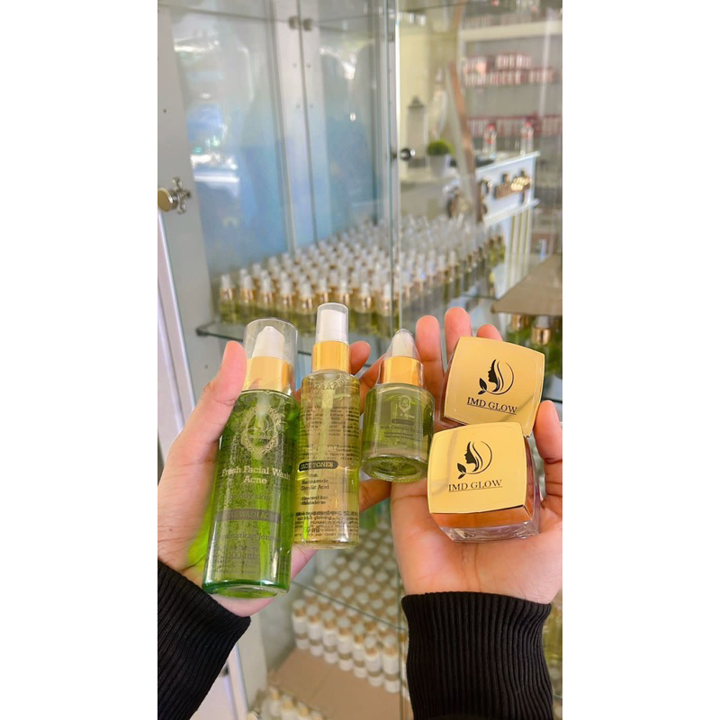 PAKET SKINCARE IMD Acne 5 item(sepaket serum)