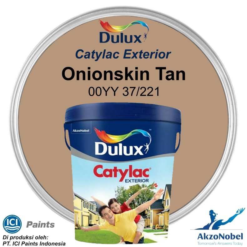 CAT DULUX CATYLAC EXTERIOR 5 KG - ONIONSKIN TAN 00YY 37/221