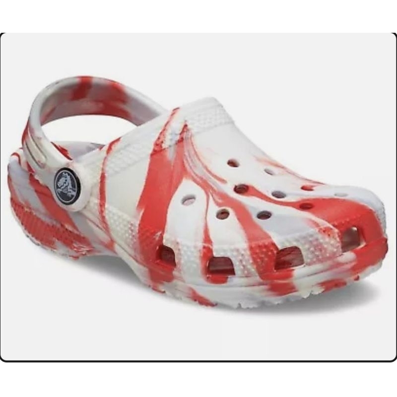 Preloved Classic Crocs Marbled Clog