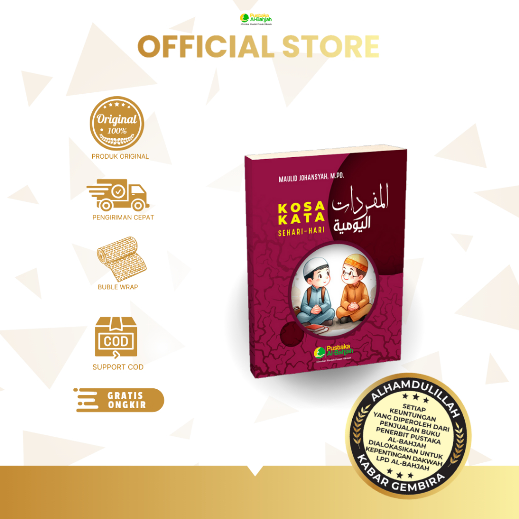 Buku Kosa Kata Sehari-hari (MUFRODAT) Bahasa Arab