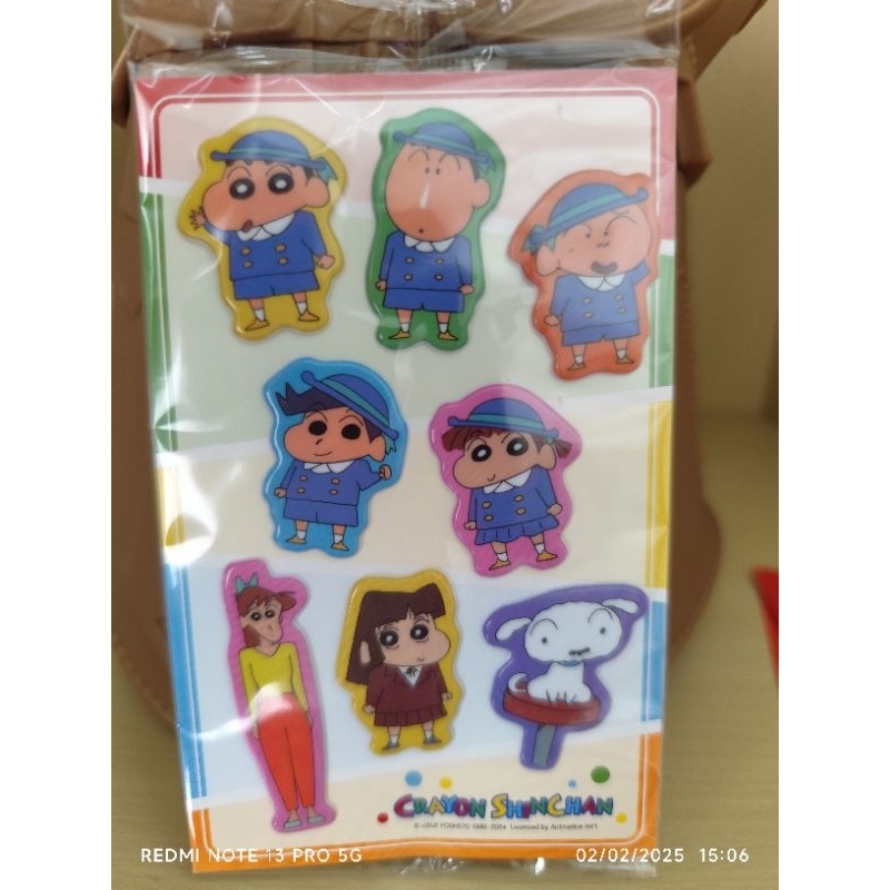 

Sticker Timbul Crayon Shinchan ORI