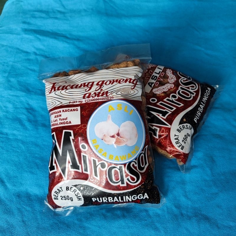 

Kacang Goreng Asin "Mirasa" asli Purbalingga