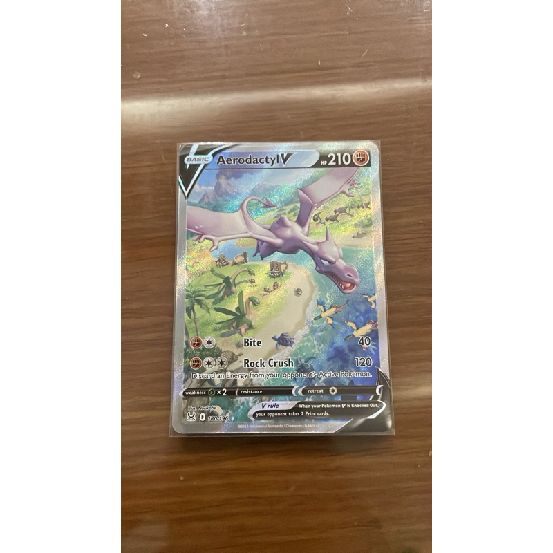 Aerodactyl v aa dan miraidon EX SAR