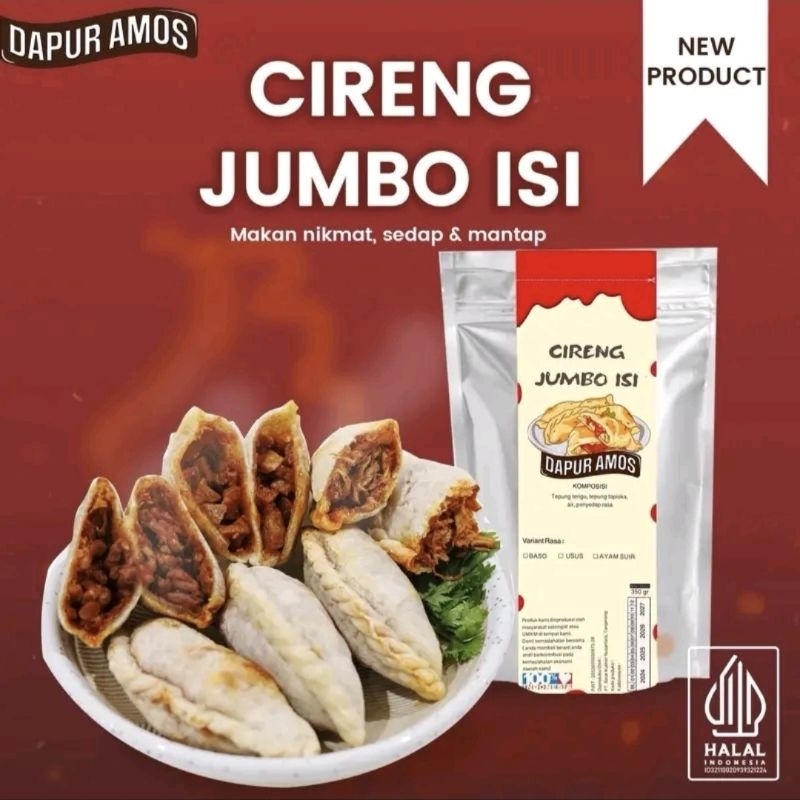 [PAKET BUNDLING] CIRENG JUMBO AYAM SUIR + CILOK JANDO ORI - DapurAmos