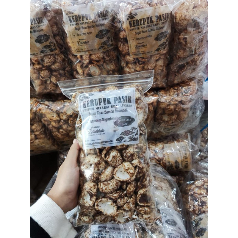 

Krupuk pasir/pedas/original