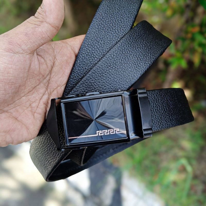 Ikat Pinggang Pria Kulit Resleting Panjang 130 Cm