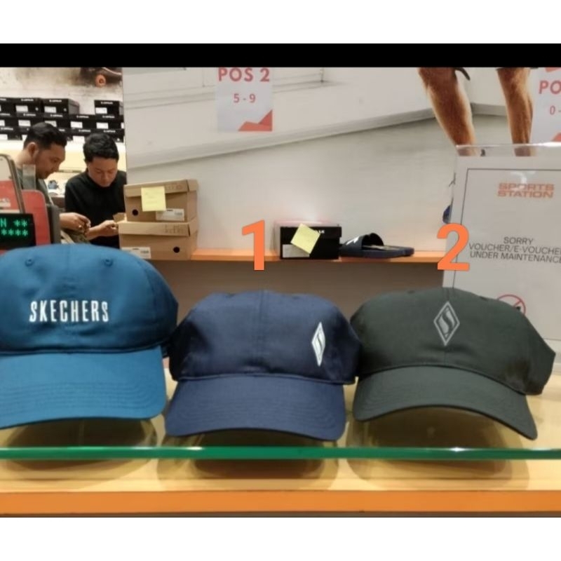 ORIGINAL ‼️ TOPI SKECHERS