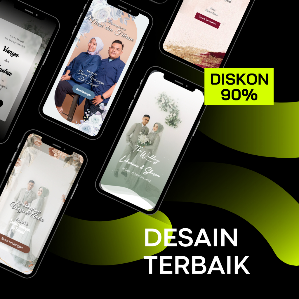 Undangan Online Website Lengkap & Murah SPESIAL Desain