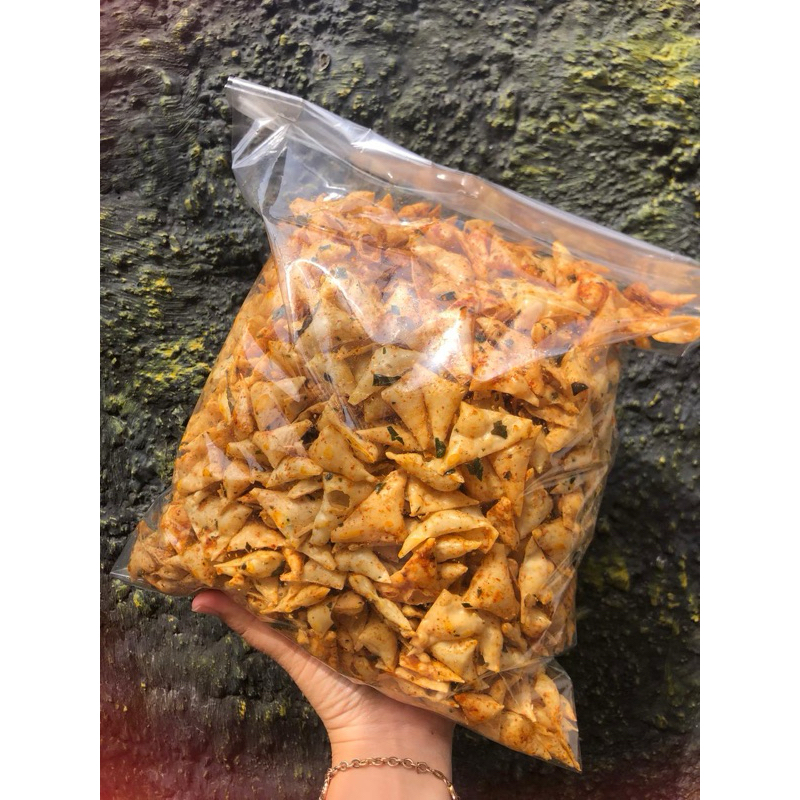 

Keripik Pangsit 500gr / Pangsit Daun Jeruk