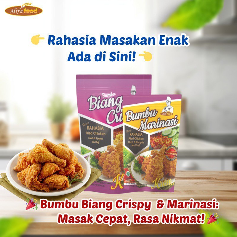

[PE] Bumbu Biang Crispy & Marinasi Medium ALIFA FOOD