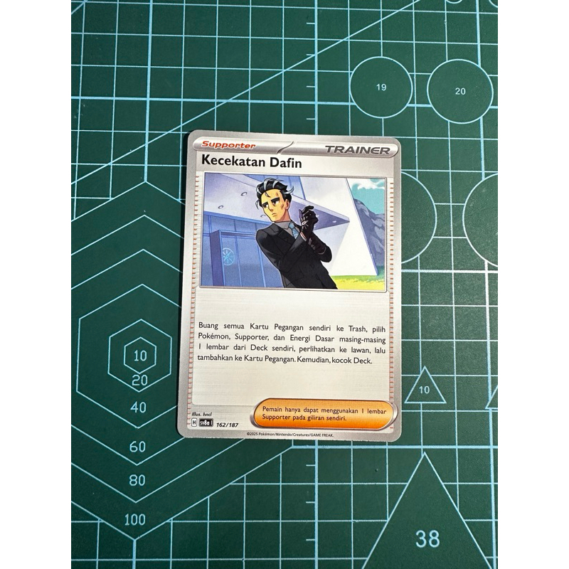 Kecekatan Dafin Trainer Kartu Pokemon TCG Indonesia