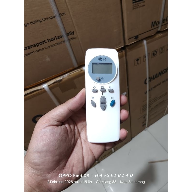 Remote AC remot LG lama langsung pake
