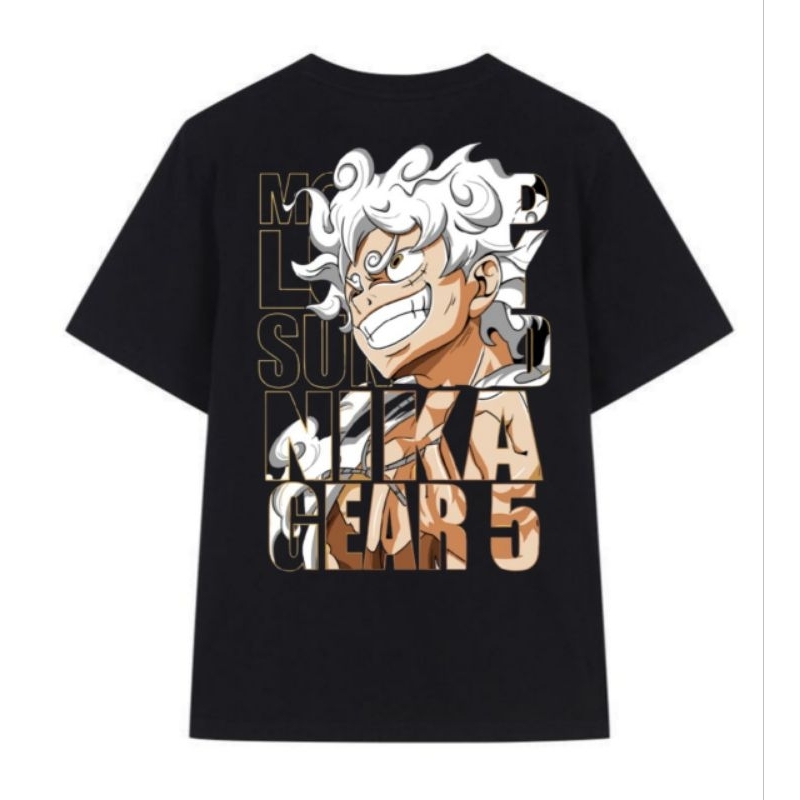 Kaos one piece , Kaos luffy gear 5, kaos luffy , luffy gear 5 premium.