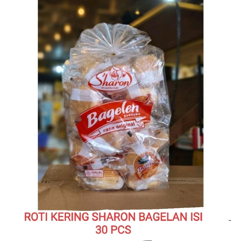 

Roti kering Sharon Bagelan 30 pcs