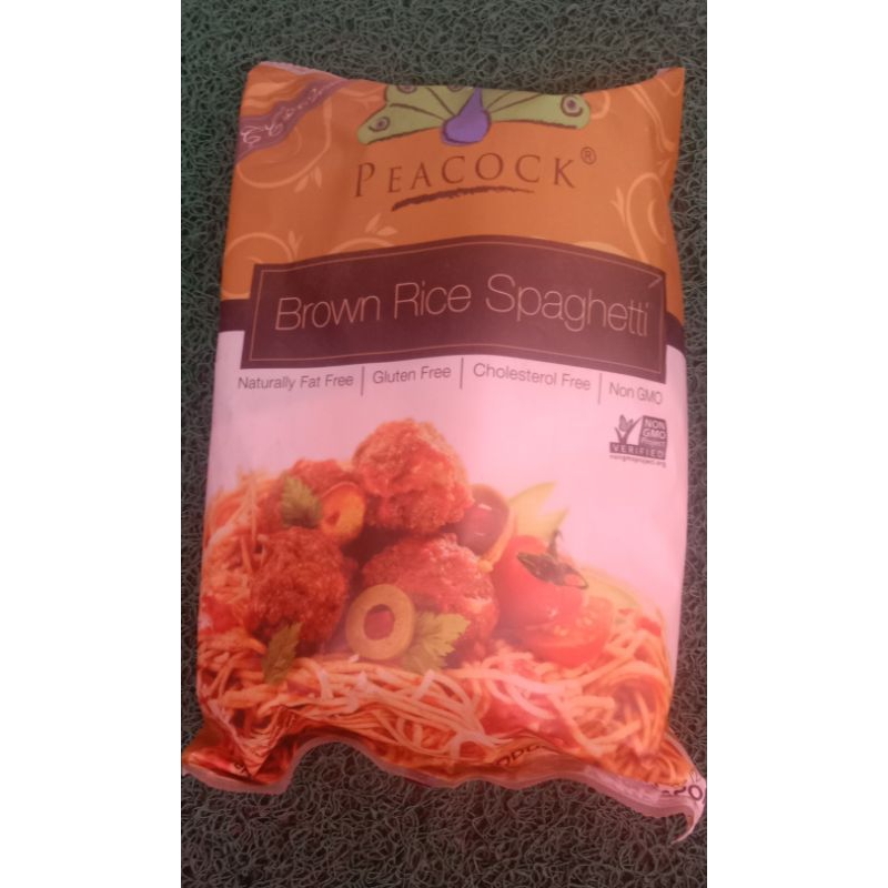 

Peacock Brown Rice Spaghetti | Bihun Beras Cokelat Gluten Free 200gr
