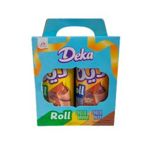 

Deka Wafer Roll isi 2 kaleng ( 2 x 87,5 gram)