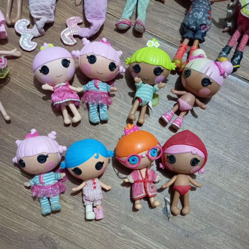 lala loopsy lalaloopsy  preloved boneka doll  penyimpanan