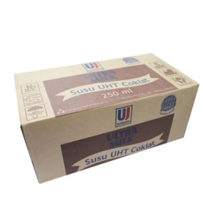 

Susu UHT Ultra Milk Rasa Coklat 250 ml - 1 dus isi 24 pcs