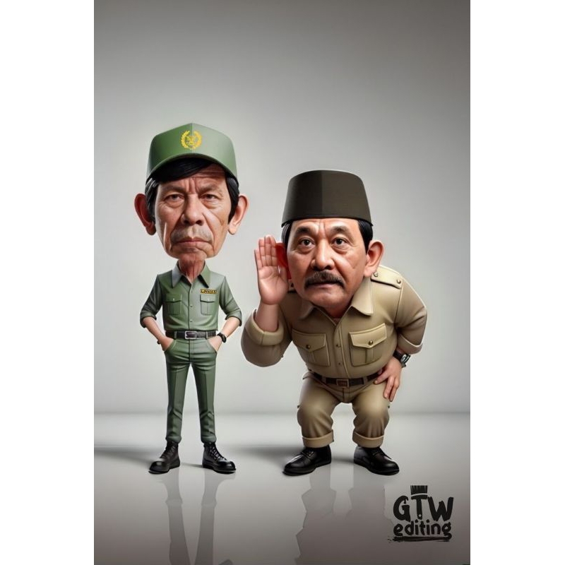jasa edit photo karikatur 3 D sesuai profesi