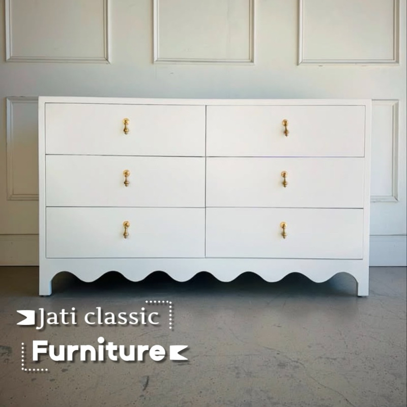 (BUFET TV LACI 6) Drawer Pakaian Meja Nakas Meja Nakas Minimalis Bedside Table Meja Minimalis Kamar