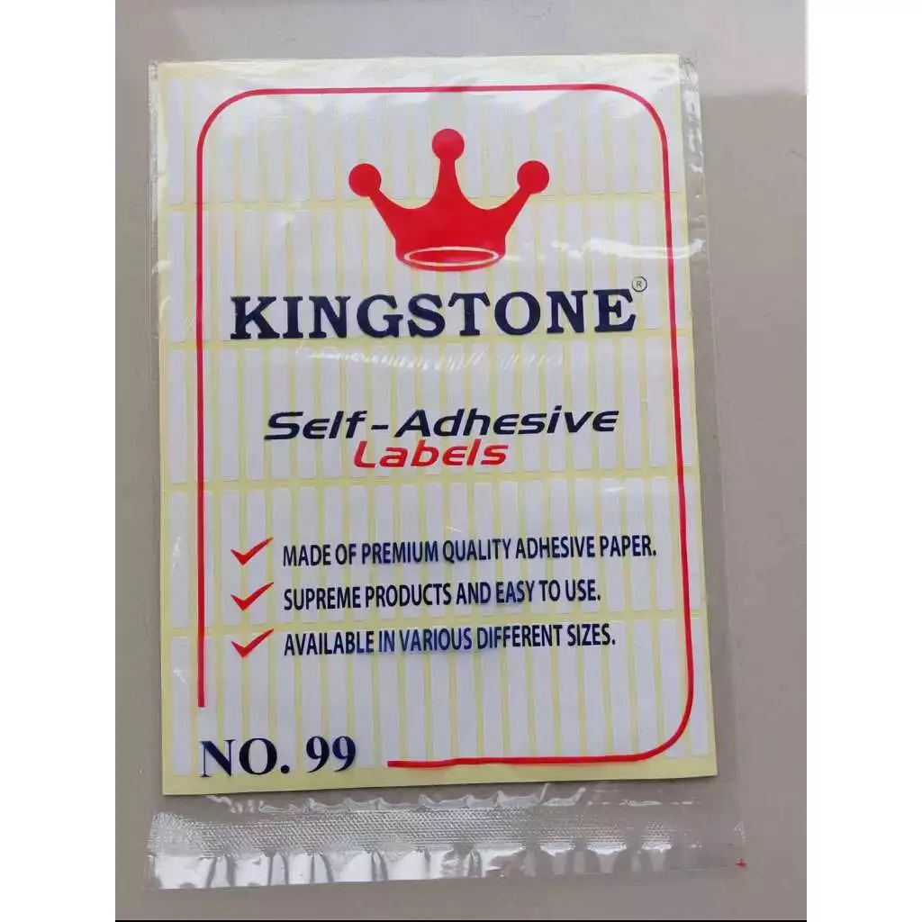 

BUNDLE 100 PACK Sticker Label / Stiker Label / Label Harga / Label Nama / Label 99 103 104 107 112 121 123 / Sticker Undangan / Stiker Undangan / Sticker Self Adhesive Label KINGSTONE