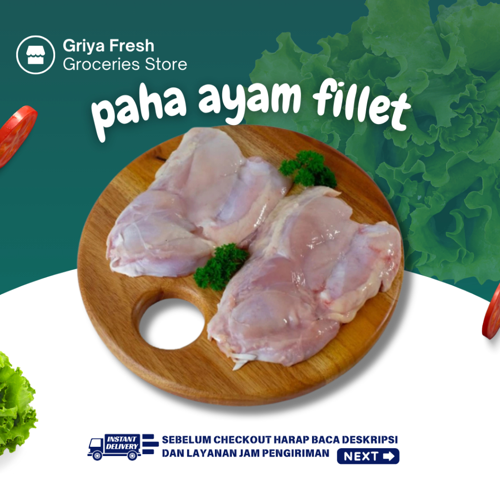 

Paha Ayam Fillet Fresh 500 gram - Kirim Instant