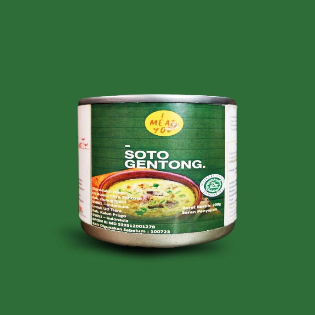 

Soto Gentong, Soto gentong Bu tjitro 1925