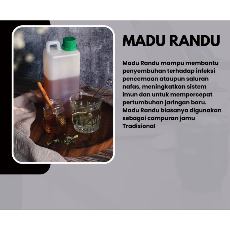 

Madu Murni Jenis Randu