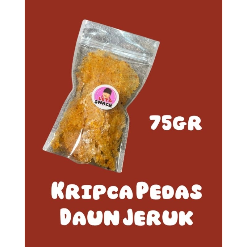 

Kripca Keripik Kaca Pedas Daun Jeruk 75gr