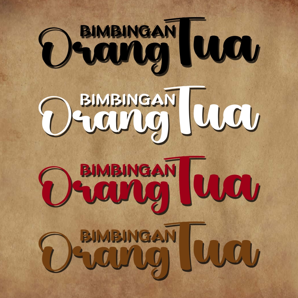 

Sticker Kata-Kata "BIMBINGAN ORANGTUA" #14