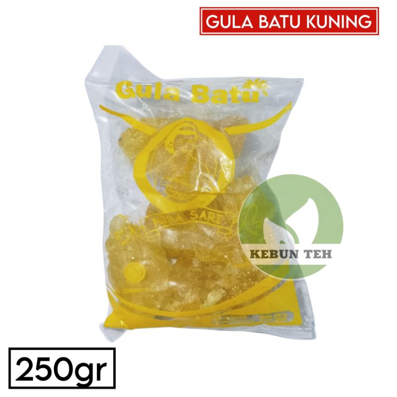 

Gula Batu Kuning 250gr Manis alami tanpa pengawet