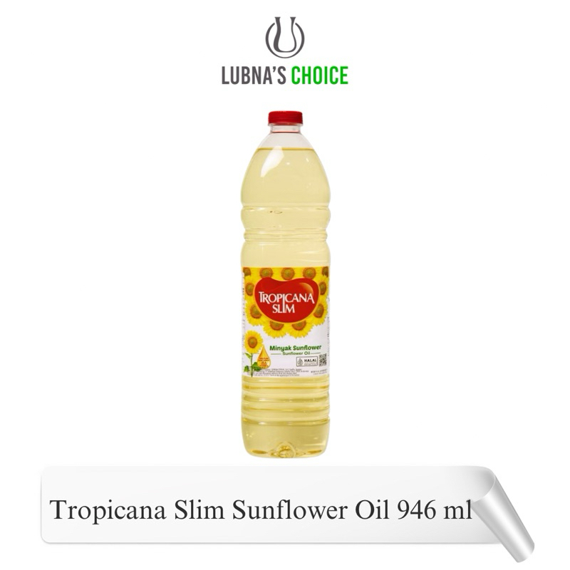 

Tropicana Slim Minyak Sunflower 946ml - Minyak Baik 100% Pure Sunflower Oil