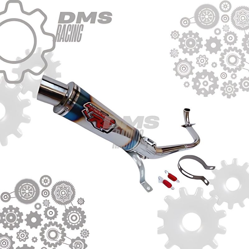 knalpot racing R9 motor Supra x, Supra fit, Supra fit new, Supra 125, Supra 110, Karisma x, Karisma 