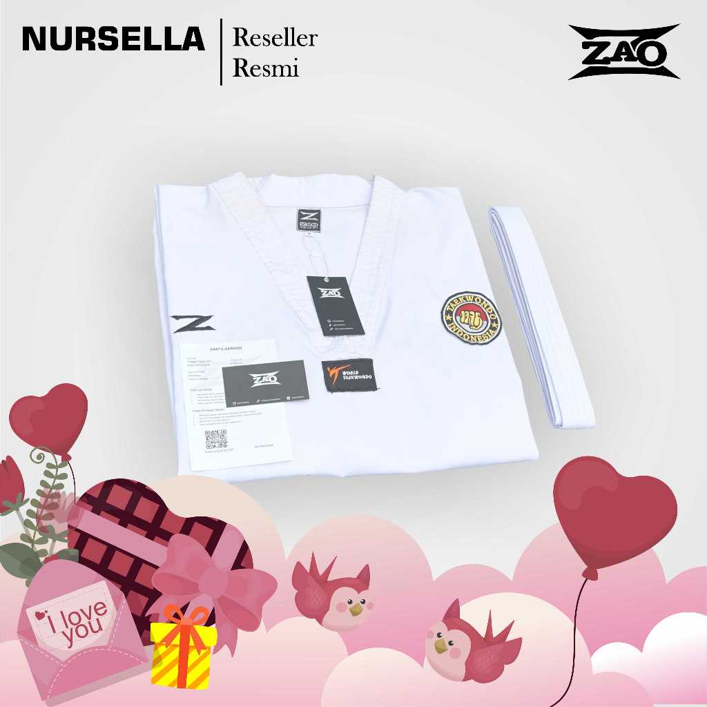 Dobok Pemula Taekwondo ZAO Martial Arts