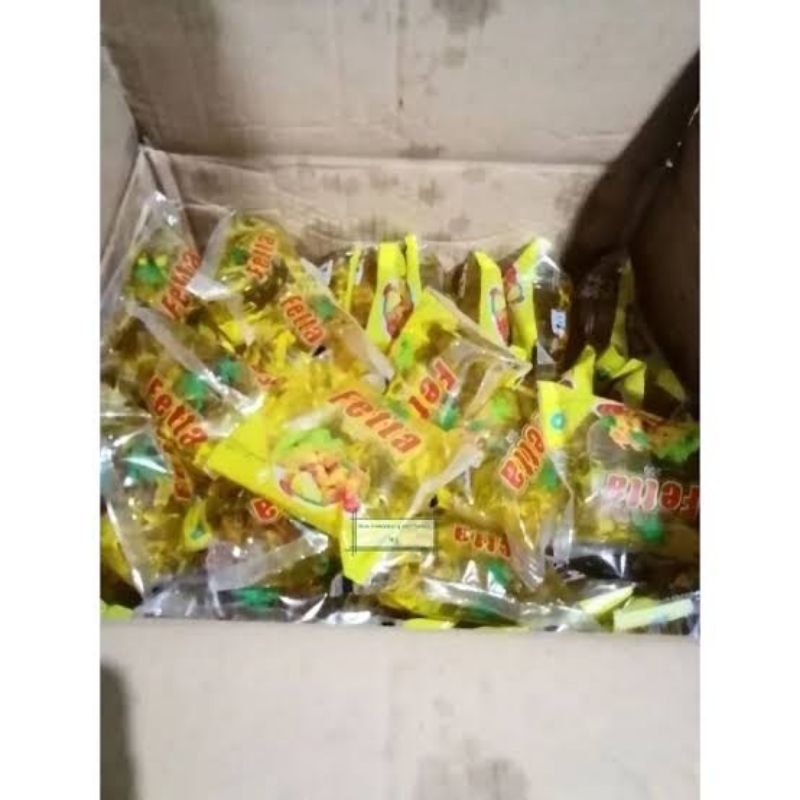 

1 dus minyak goreng 10 Renceng/100 sachet fetta isi 50 ml per sachet