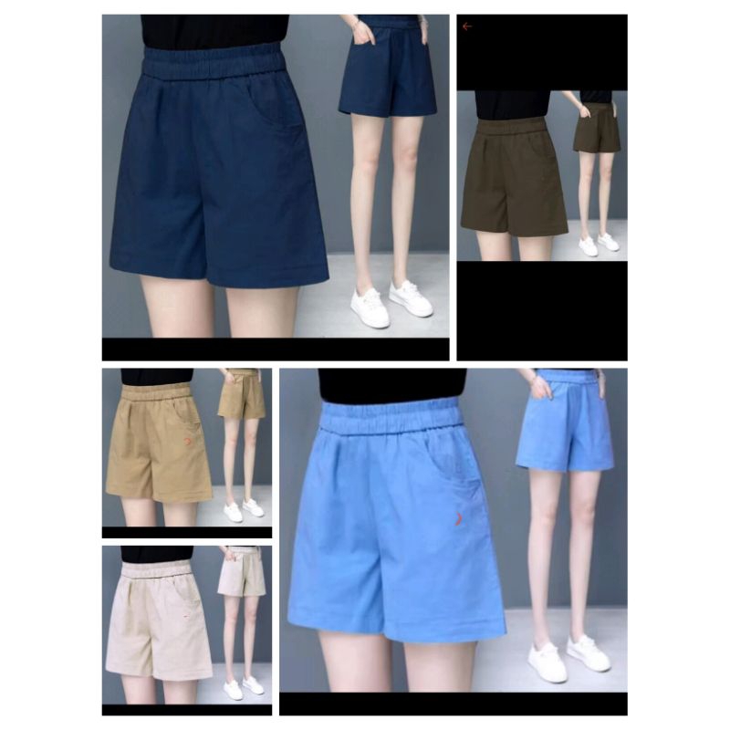 Pants Korean style//Celana Pendek wanita/hotpants twill