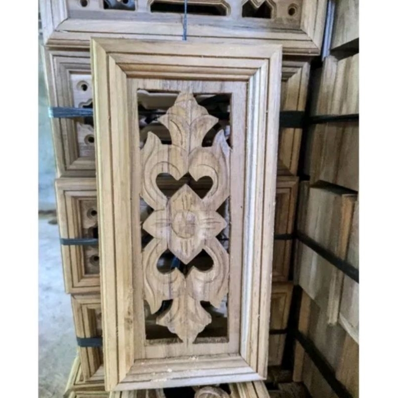 LOSTER KAYU JATI/ROSTER FENTILASI