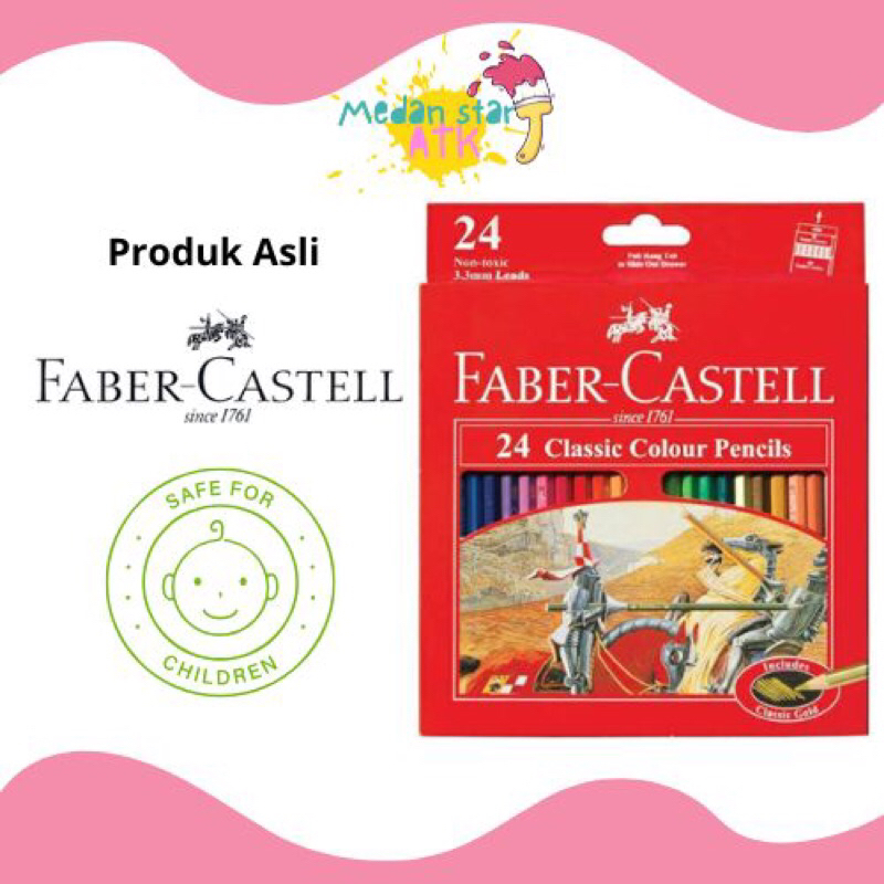 

Pensil Warna Faber Castel Asli - Baru - Panjang - MedanStarATK