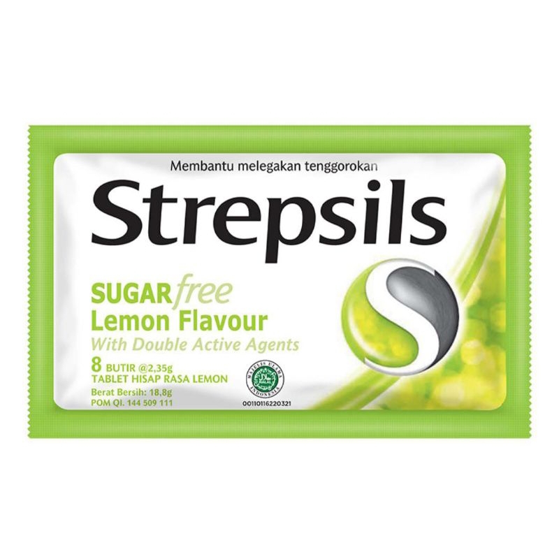 

Strepsils Sugar Free Lemon Flavour 8 Butir | Membantu Melegakan Tenggorokan