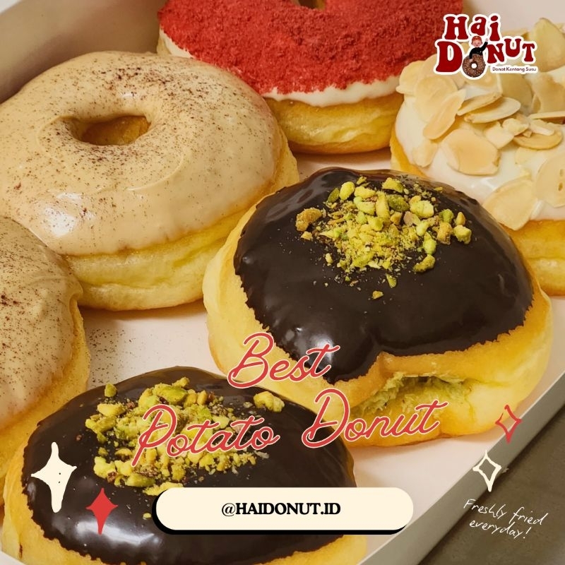 

HAI DONUT (Donat Kentang Susu) REGULAR